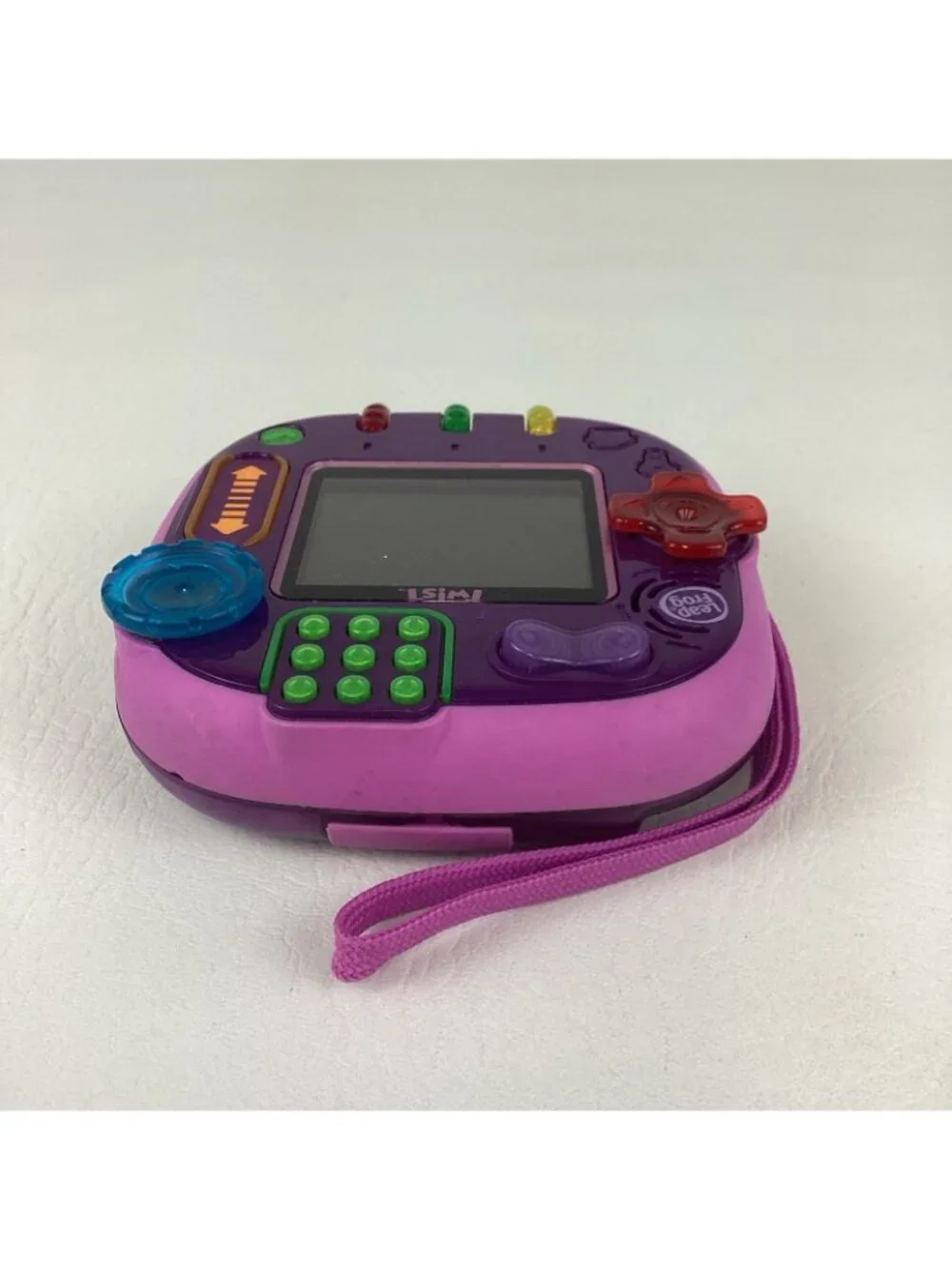 Leap Frog Rock It Twist Handheld Electronic Learning Game System Purple 2019